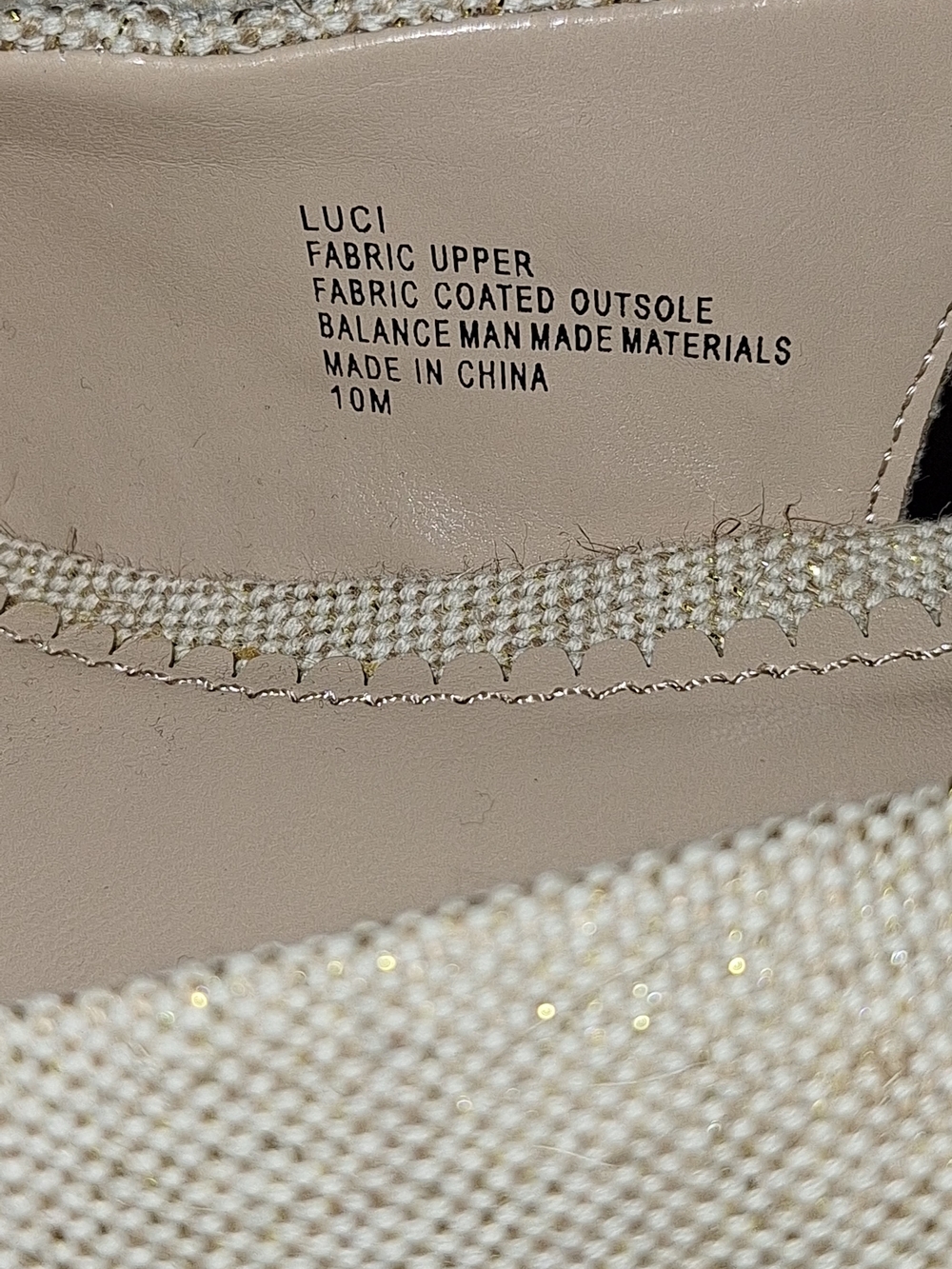 crown & ivy Beige Pointed-Toe Slingback Flats - Picture 6 of 6